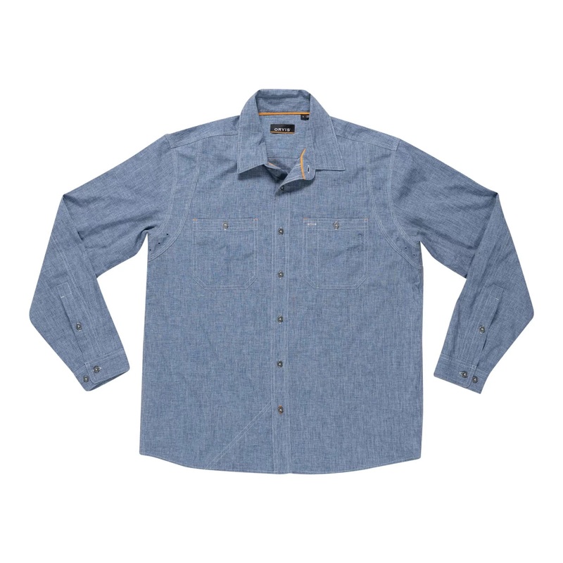 Orvis Tech Chambray Work Shirt - Men's