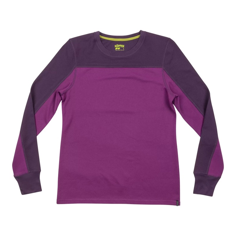 Koppen Long Sleeve Waffle Knit Shirt - Women's