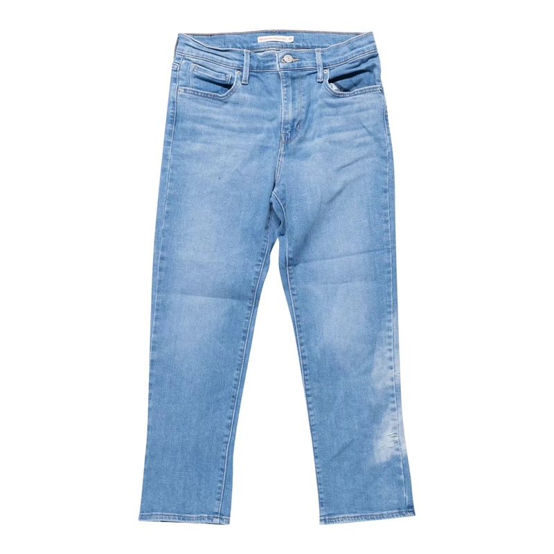 Levi's 724 High Rise Straight Crop Jeans - Women's