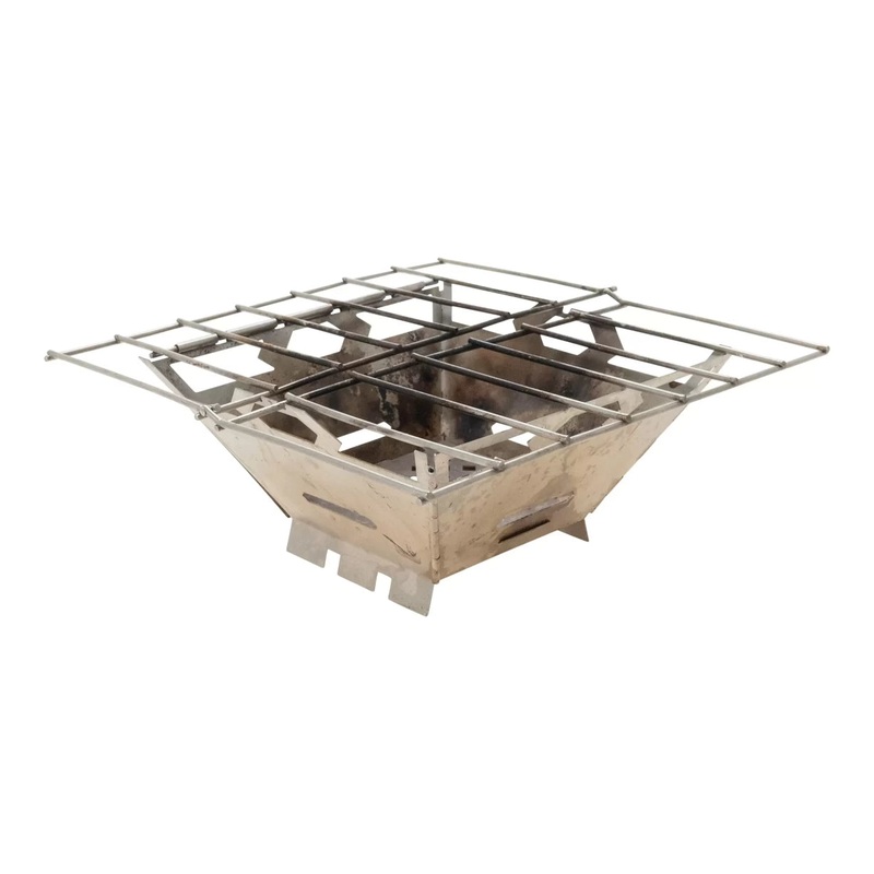 Vargo Stainless Steel Fire Box Grill