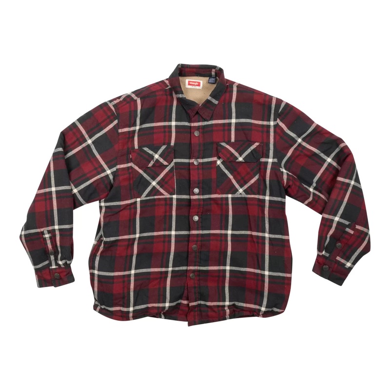 Wrangler Heavyweight Sherpa Lined Flannel