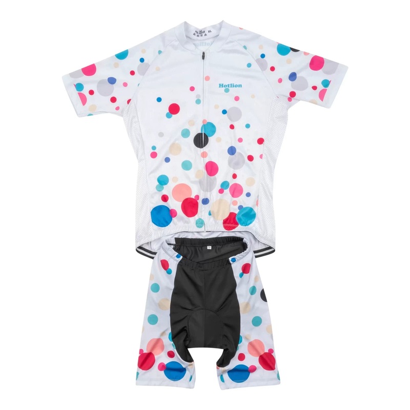 Hotlion Short Sleeve Cycling Jersey and Short - Women's