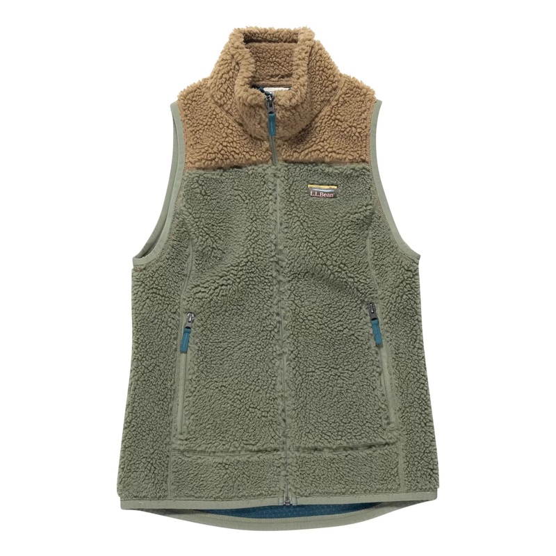 L.L.Bean Mountain Pile Sherpa Fleece Vest - Women's