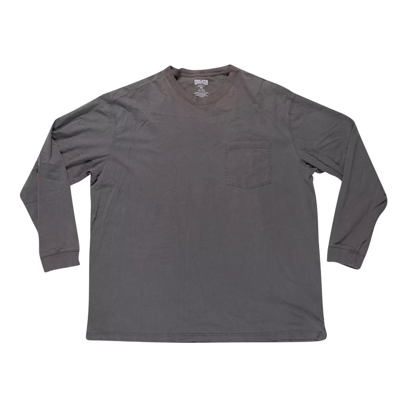 Duluth Trading Co. Longtail T Relaxed Fit Long Sleeve Pocket Crew - Men's