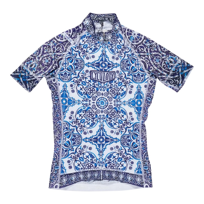 Women's Majolica Short Sleeve Cycling Jersey - Women's