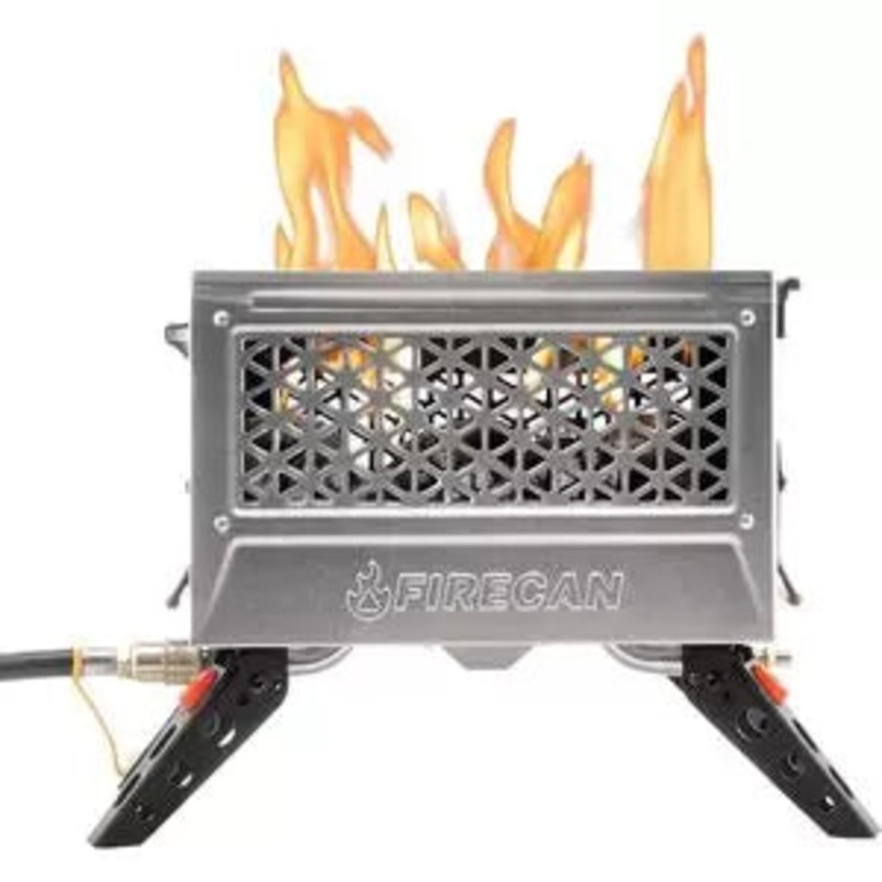 Ignik Outdoors Stainless FireCan Deluxe + Grill