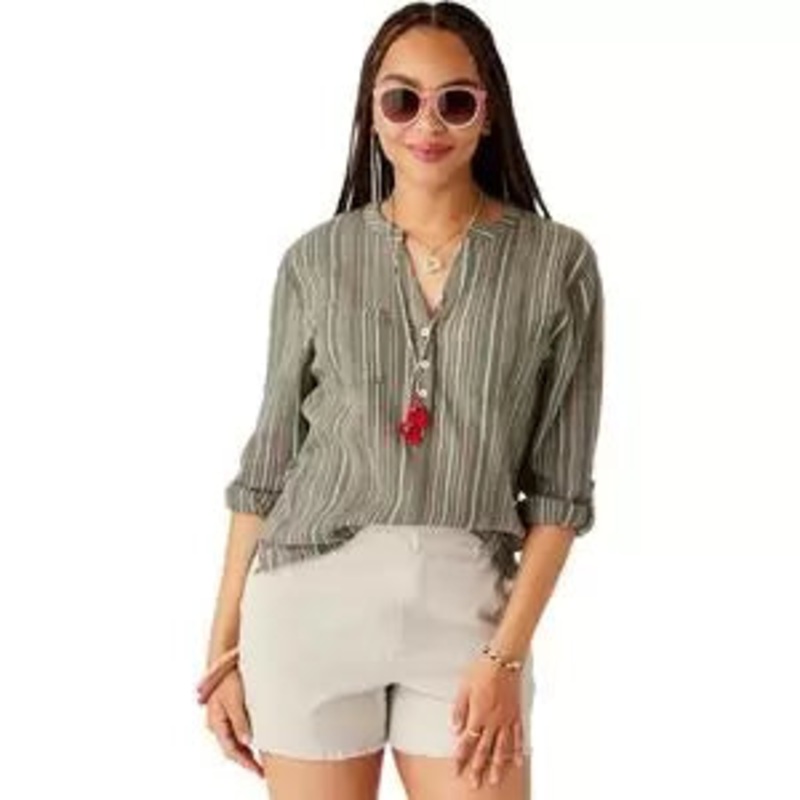 Carve Designs Dylan Gauze Shirt