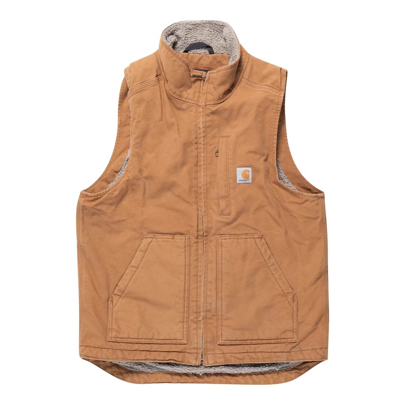 Carhartt Mock-Neck Sherpa Lined Vest - Men's