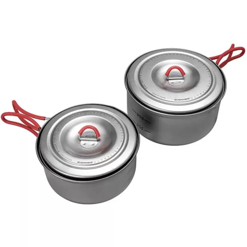 Evernew Titanium UL Pot Set 660 & 900