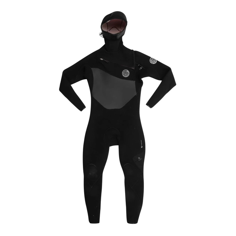 Rip Curl Flashbomb 5/4 Hooded Chest Zip Wetsuit - Men's