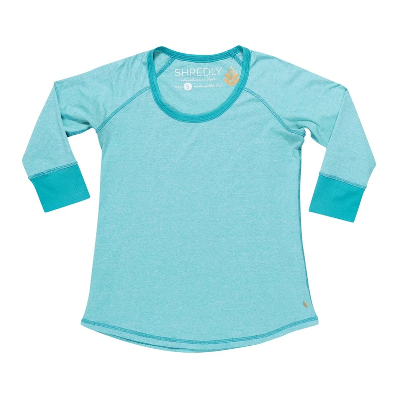 Shredly 3/4 Sleeve Top - Women's